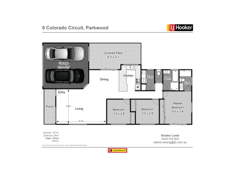 8 Railway Parade, Nerang QLD 4211 Floorplan