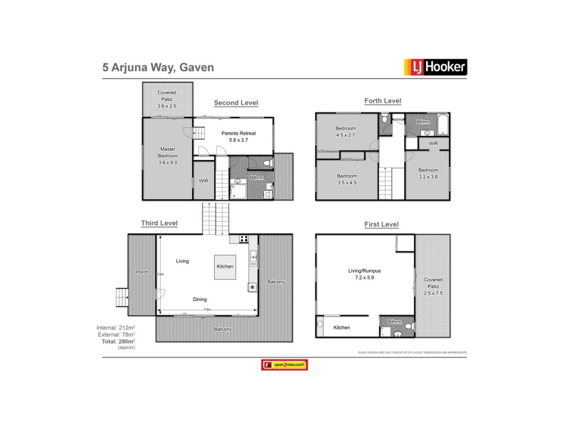 5 Arjuna Way, Gaven QLD 4211 Floorplan