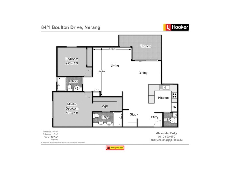 84/1 Boulton Drive, Nerang QLD 4211 Floorplan