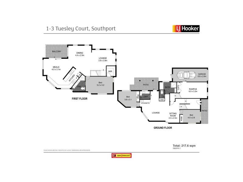 1/3 Tuesley Court, Southport QLD 4215 Floorplan