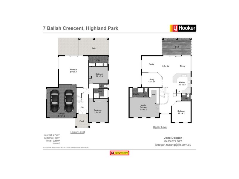 7 Ballah Crescent, Highland Park QLD 4211 Floorplan
