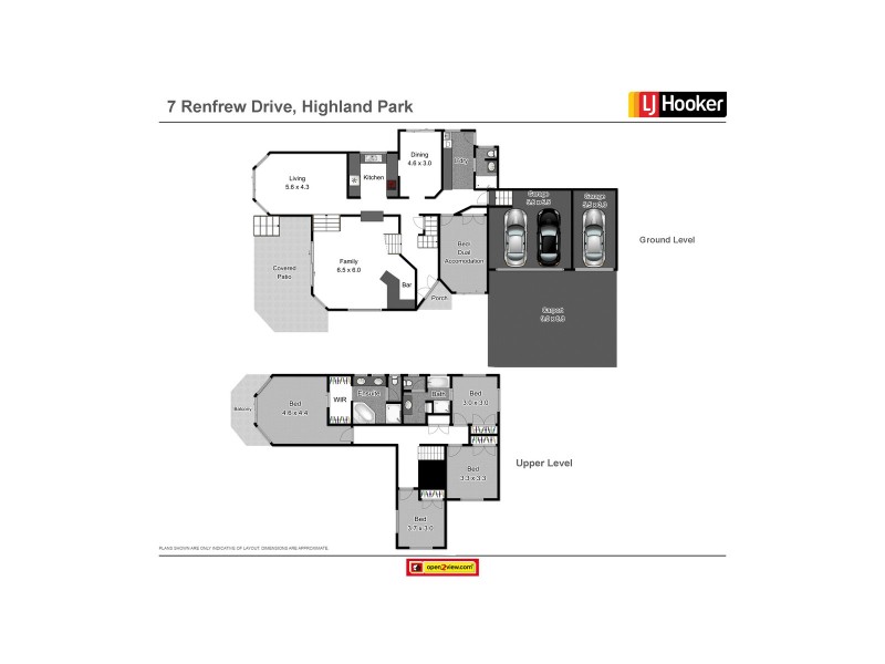 7 Renfrew Drive, Highland Park QLD 4211 Floorplan