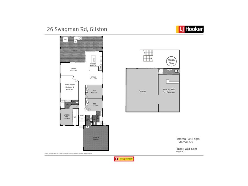 26 Swagman Road, Gilston QLD 4211 Floorplan