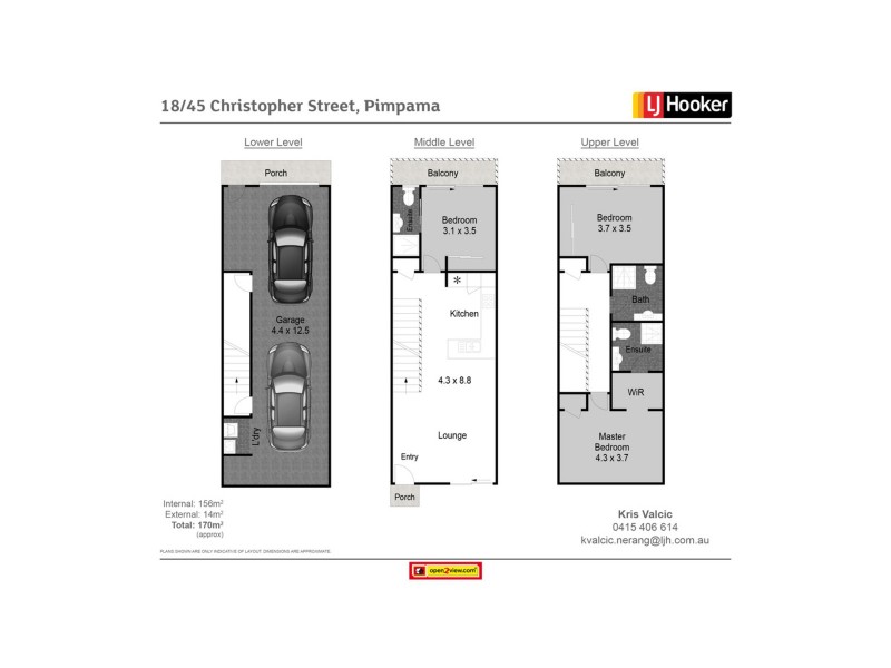 18/45 Christopher Street, Pimpama QLD 4209 Floorplan