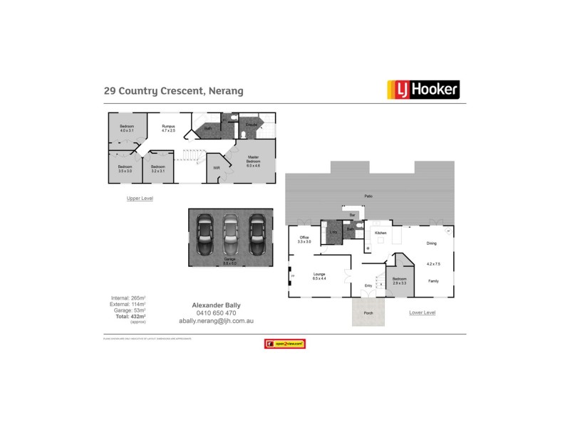 29 Country Crescent, Nerang QLD 4211 Floorplan