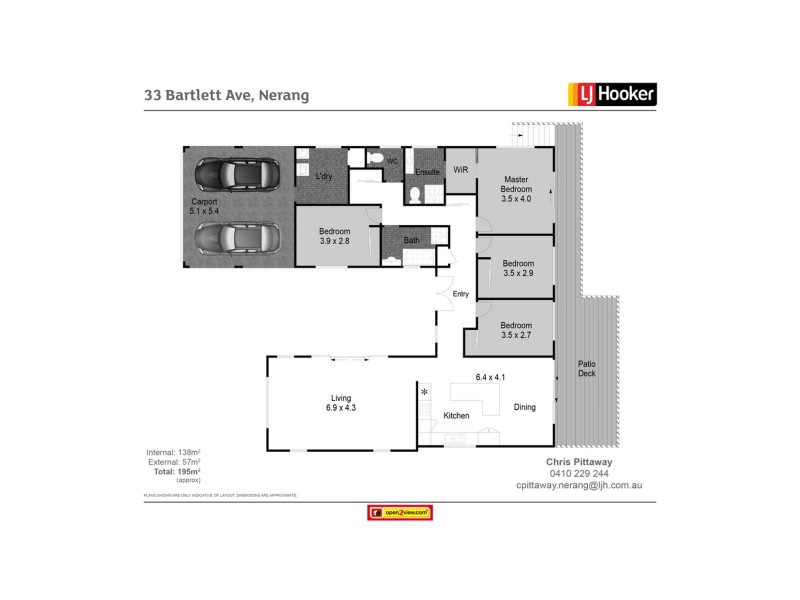 33 Bartlett Avenue, Nerang QLD 4211 Floorplan