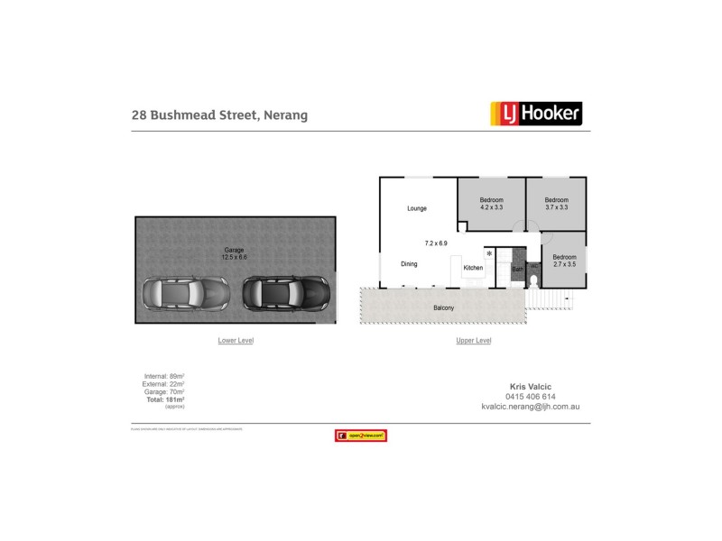 28 Bushmead Street, Nerang QLD 4211 Floorplan