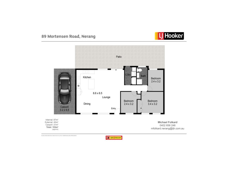 89 Mortensen Road, Nerang QLD 4211 Floorplan