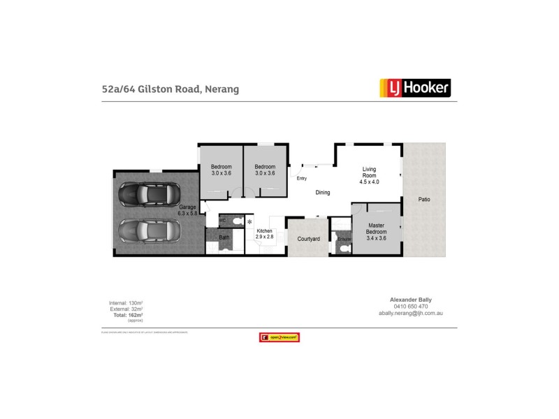 52A/64 Gilston Road, Nerang QLD 4211 Floorplan