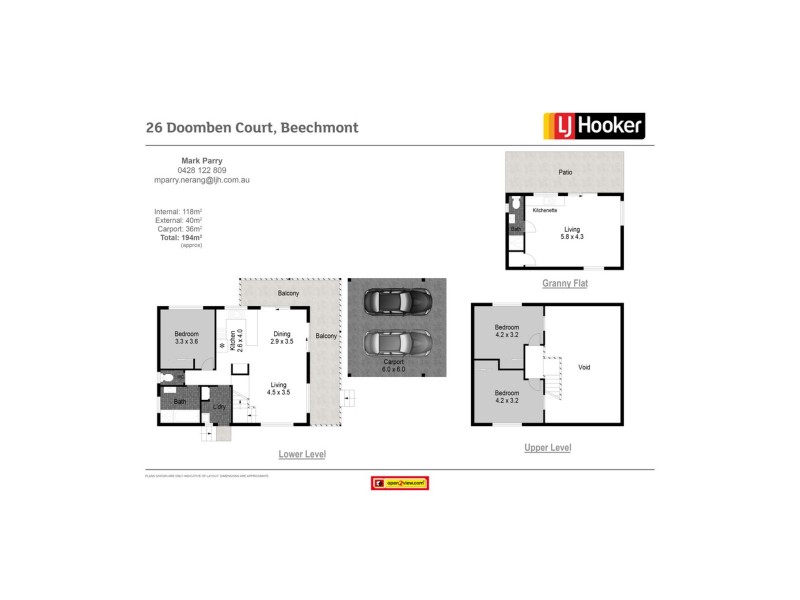 26-30 Doomben Court, Beechmont QLD 4211 Floorplan