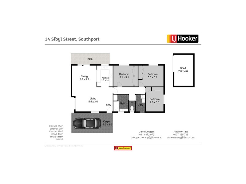 14 Sibyl Street, Southport QLD 4215 Floorplan