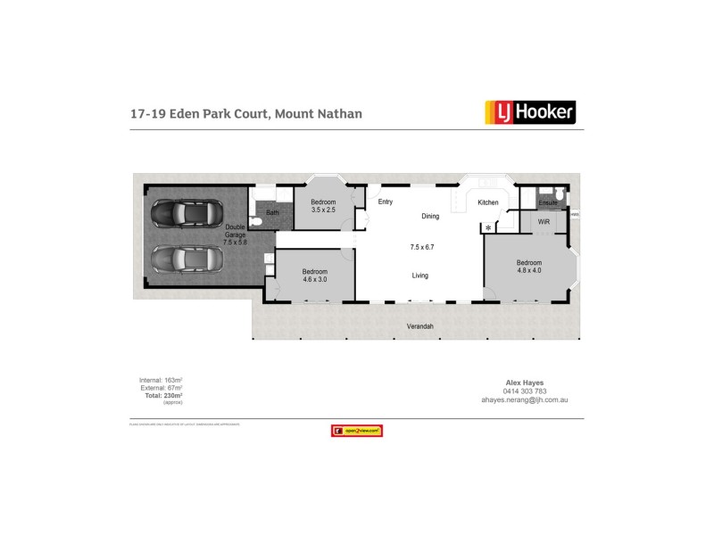 17-19 Eden Park Court, Mount Nathan QLD 4211 Floorplan