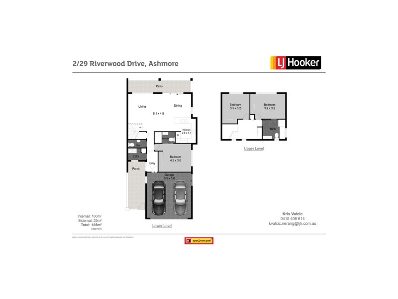 2/29 Riverwood Drive, Ashmore QLD 4214 Floorplan