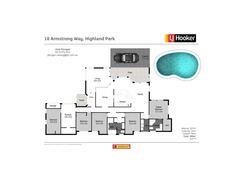 18 Armstrong Way, Highland Park QLD 4211 Floorplan