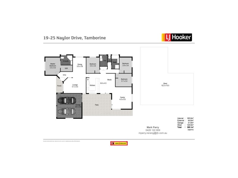 19-25 Naylor Drive, Tamborine QLD 4270 Floorplan