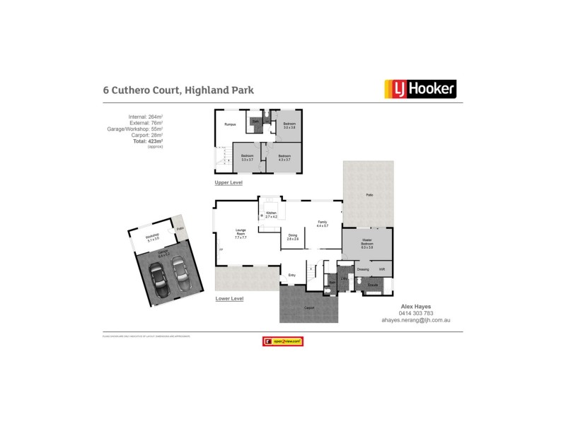 6 Cuthero Court, Highland Park QLD 4211 Floorplan