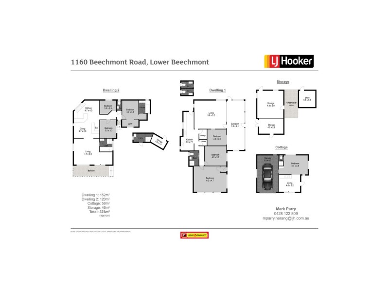 1160 Beechmont Road, Lower Beechmont QLD 4211 Floorplan