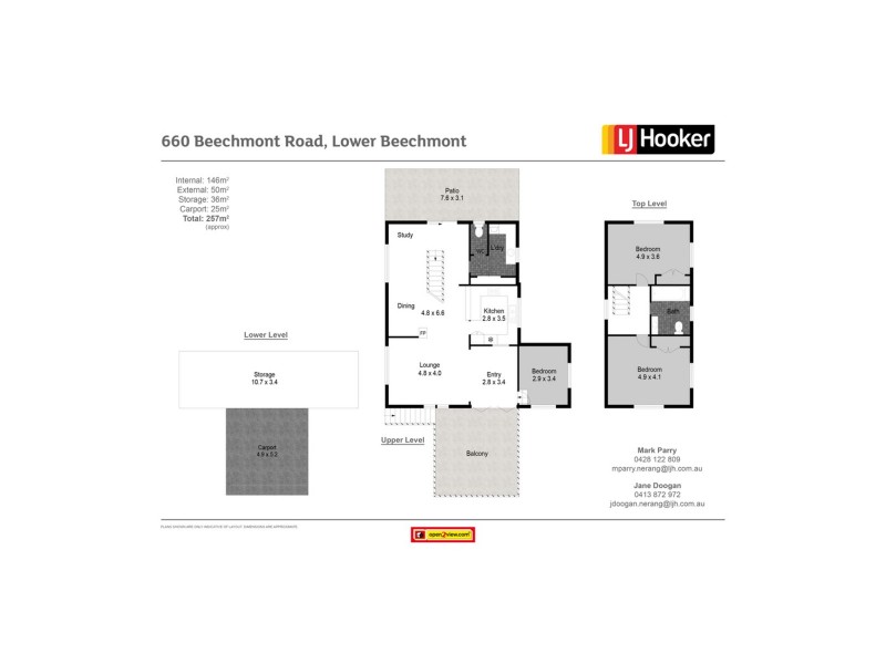 660 Beechmont Road, Lower Beechmont QLD 4211 Floorplan