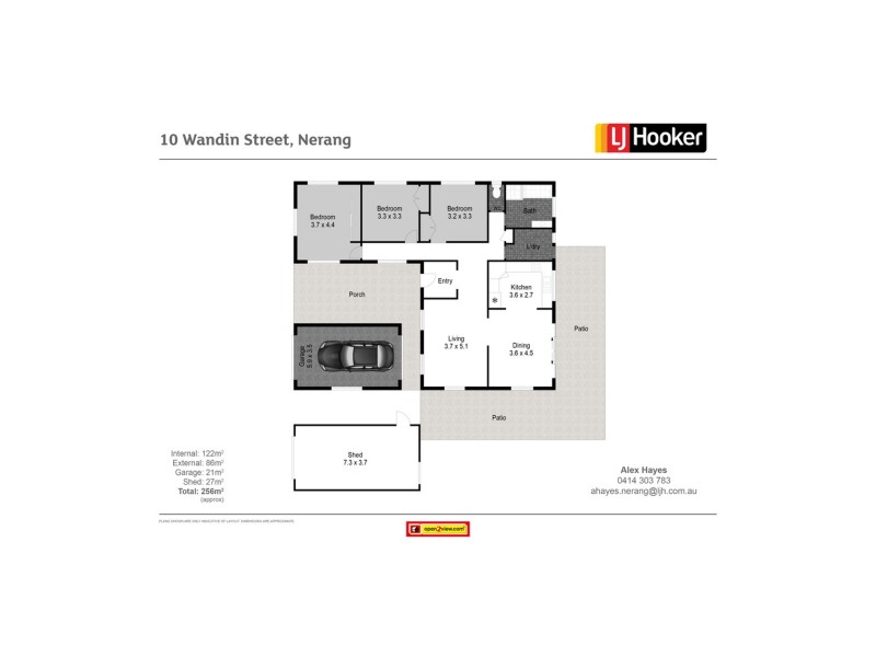 10 Wandin Street, Nerang QLD 4211 Floorplan