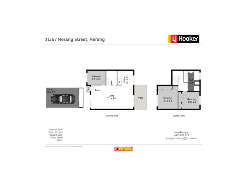 1 Lantana 67 Nerang Street, Nerang QLD 4211 Floorplan