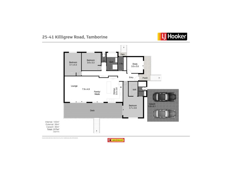 25-41 Killigrew Road, Tamborine QLD 4270 Floorplan