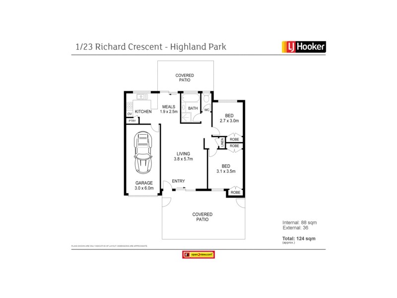 1/23 Richard Crescent, Highland Park QLD 4211 Floorplan