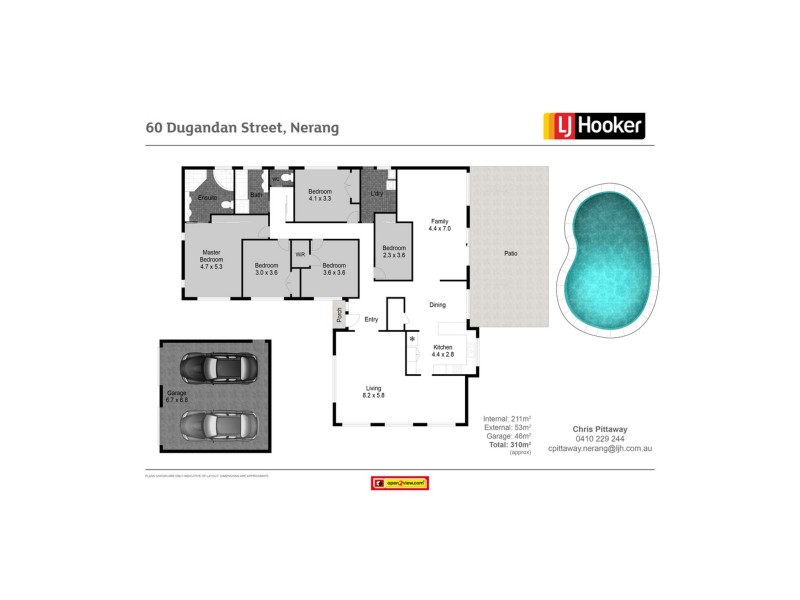 60 Dugandan Street, Nerang QLD 4211 Floorplan