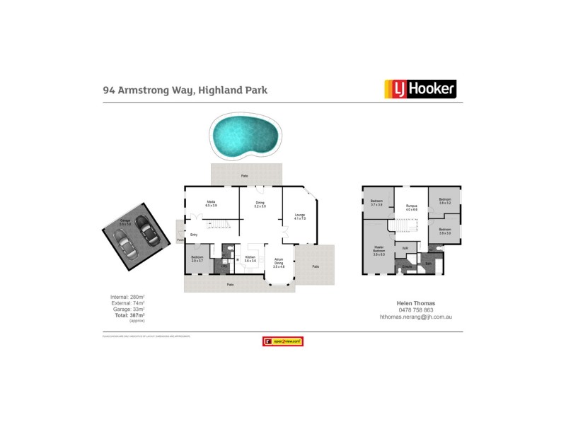 94 Armstrong Way, Highland Park QLD 4211 Floorplan