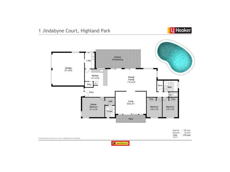 1 Jindabyne Court, Highland Park QLD 4211 Floorplan