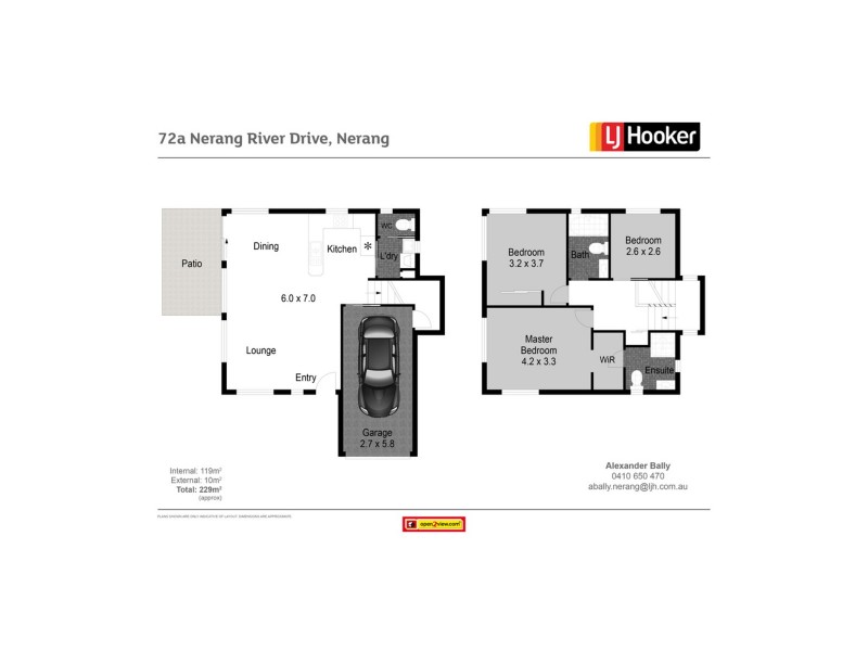 2/72 Nerang River Drive, Nerang QLD 4211 Floorplan