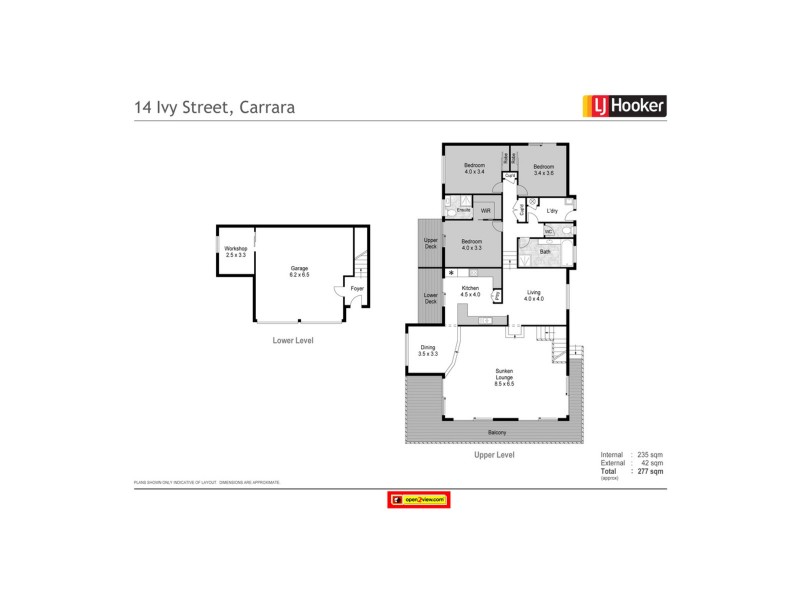 14 Ivy Street, Carrara QLD 4211 Floorplan