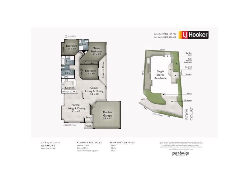 20 Royal Court, Ashmore QLD 4214 Floorplan