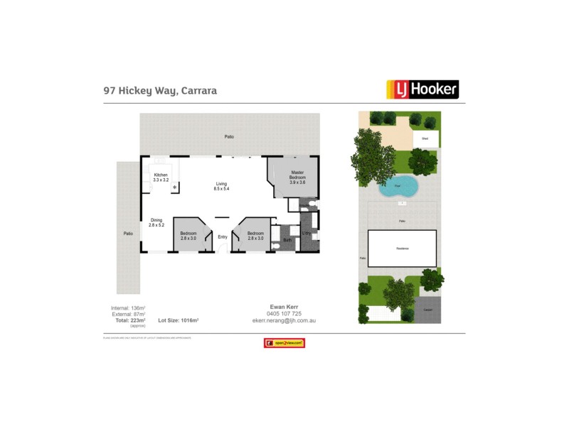 97 Hickey Way, Carrara QLD 4211 Floorplan