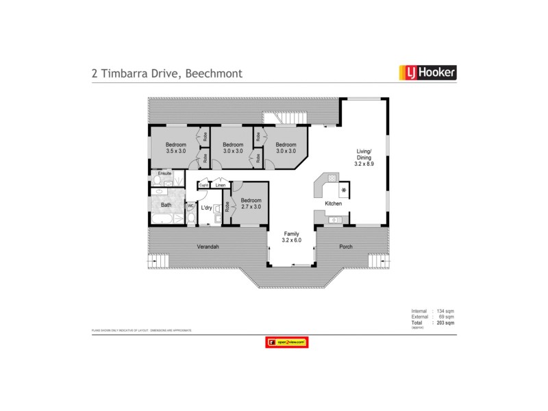 2-4 Timbarra Drive, Beechmont QLD 4211 Floorplan