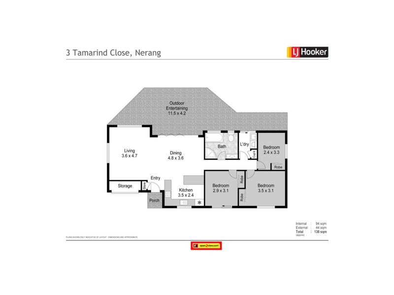 3 Tamarind Close, Nerang QLD 4211 Floorplan