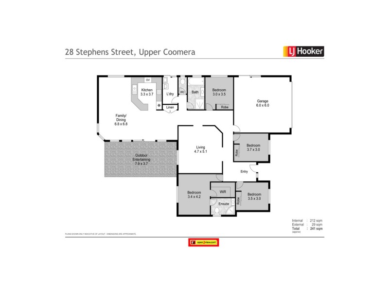 28 Stephens Street, Upper Coomera QLD 4209 Floorplan