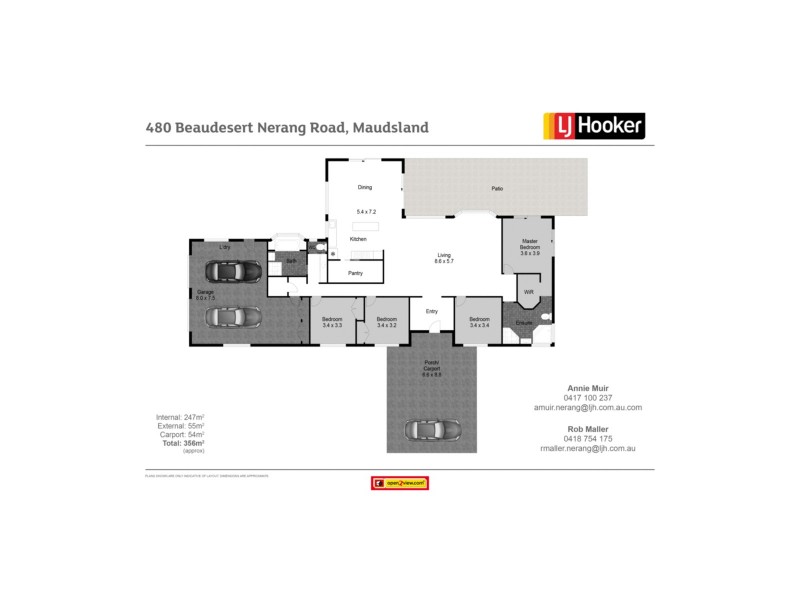 480 Beaudesert-Nerang Road, Maudsland QLD 4210 Floorplan
