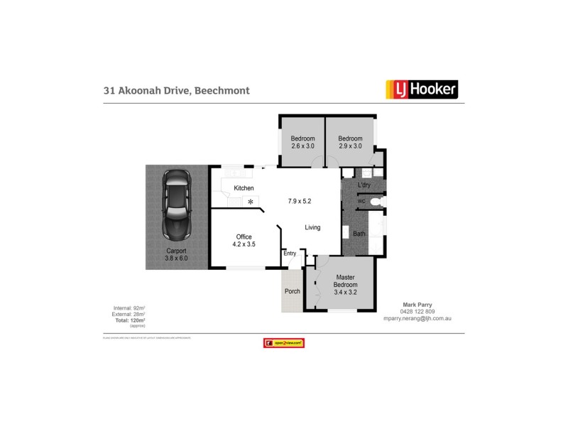 31-35 Akoonah Drive, Beechmont QLD 4211 Floorplan