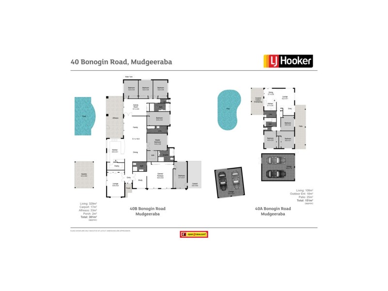 40A Bonogin Road, Mudgeeraba QLD 4213 Floorplan