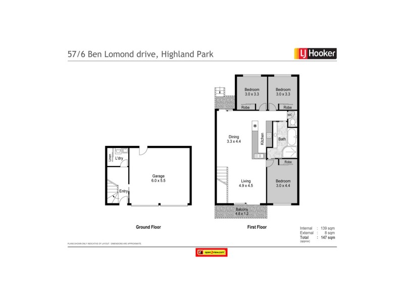 57/6 Ben Lomond Drive, Highland Park QLD 4211 Floorplan