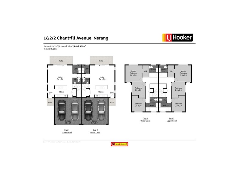 2/2 Chantrill Avenue, Nerang QLD 4211 Floorplan