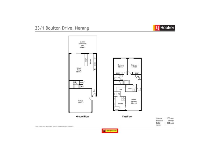 23/1 Boulton Drive, Nerang QLD 4211 Floorplan