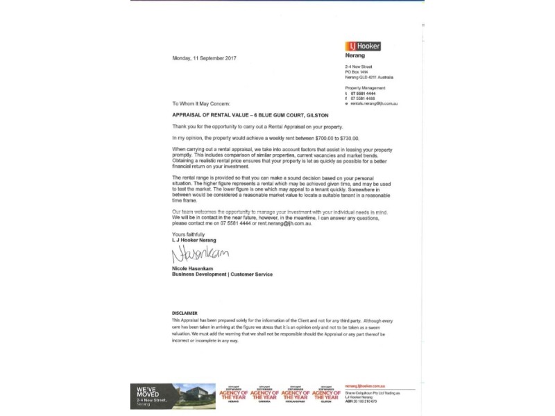 6 Blue Gum Court, Gilston QLD 4211