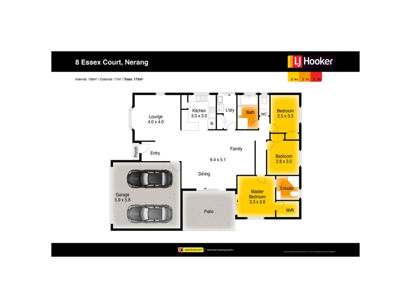8 Essex Court, Nerang QLD 4211 Floorplan