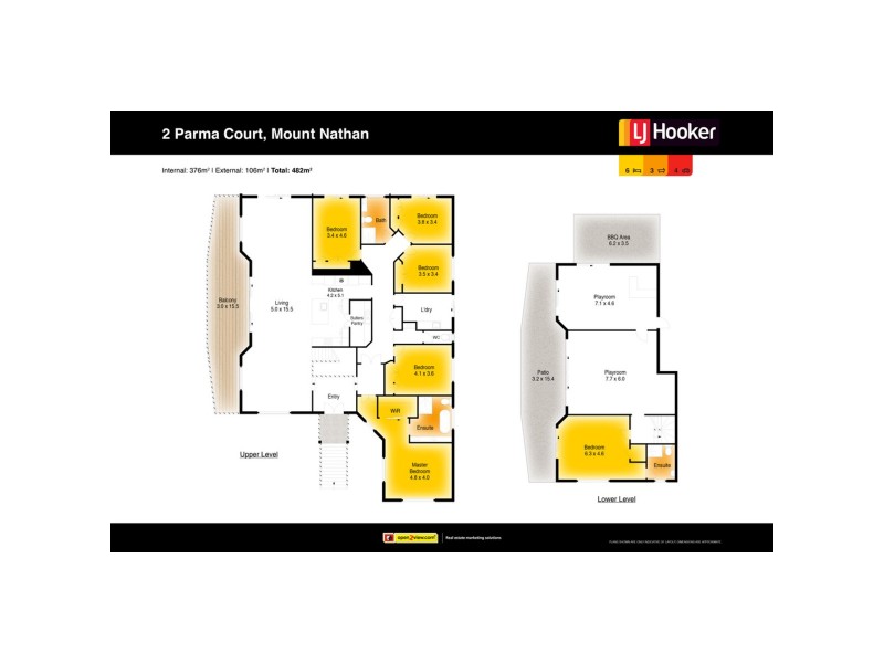 2 Parma Court, Mount Nathan QLD 4211 Floorplan