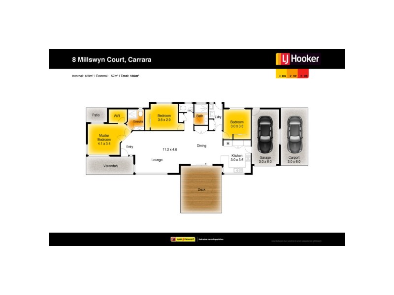 8 Millswyn Court, Carrara QLD 4211 Floorplan