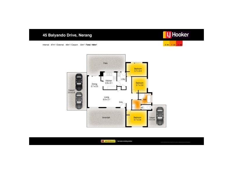 45 Balyando Drive, Nerang QLD 4211 Floorplan