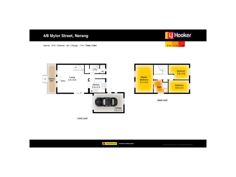 4/8 Mylor Street, Nerang QLD 4211 Floorplan