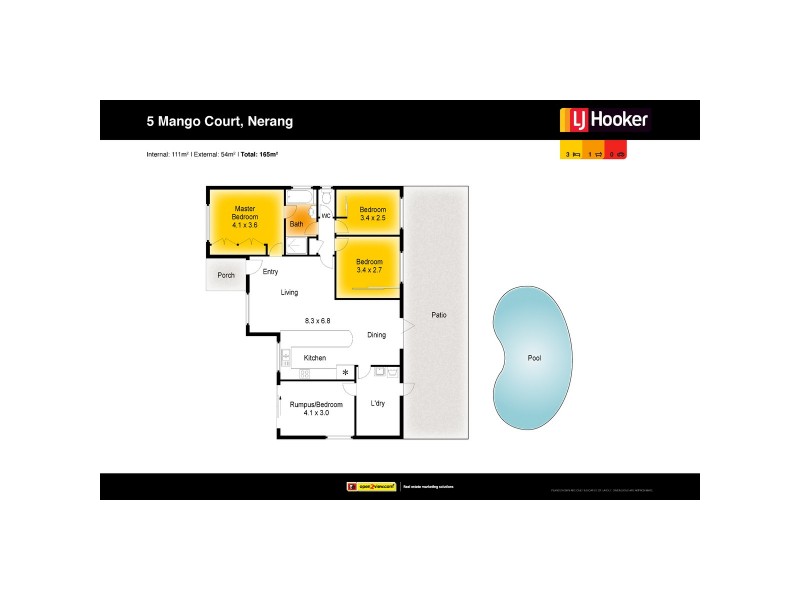 5 Mango Court, Nerang QLD 4211 Floorplan