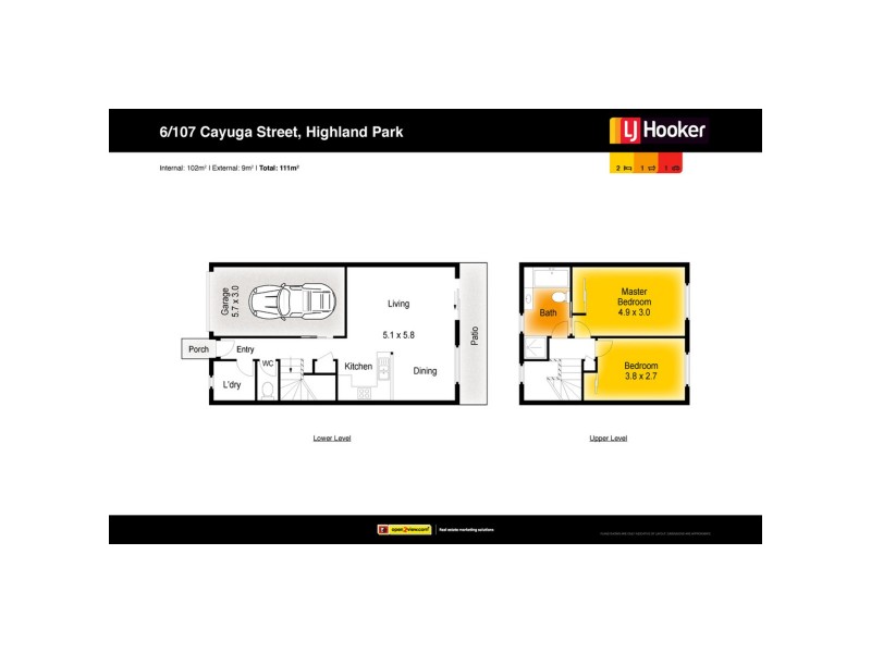 6/107 Cayuga Road, Highland Park QLD 4211 Floorplan